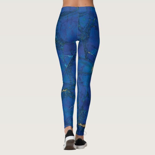 Blue Lapis Lazuli Leggings (Achterkant)