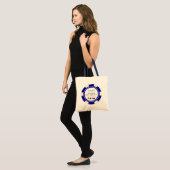 Blue Las Vegas Casino Poker Chip Birthday Tote Bag (Voorkant (model))