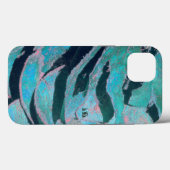 Blue Laughing Mask Case-Mate iPhone Case (Achterkant (horizontaal))