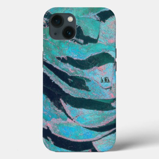 Blue Laughing Mask Case-Mate iPhone Case (Achterkant)