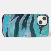 Blue Laughing Mask iPhone Hoesje (Achterkant horizontaal)