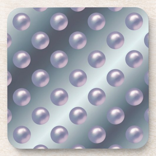 Blue Lavender Spheres Onderzetter Set (Voorkant)