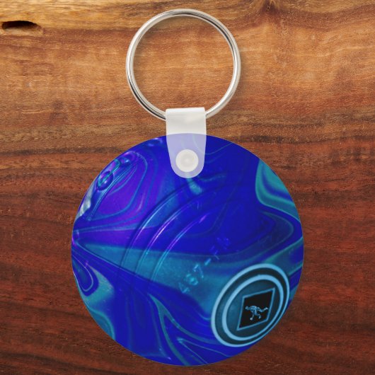 Blue Lawn Bowl, Sleutelhanger (Achterkant)