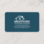 Blue Layers Creative Electricia Home Visitekaartje (Achterkant)