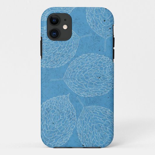 Blue Leaf 2 iPhone 5 Case Mate ID (Achterkant)