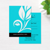Blue Leaf Salon Spa Cadeau Kaart Certificaat (Bureau)