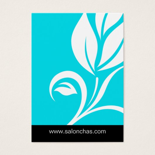 Blue Leaf Salon Spa Cadeau Kaart Certificaat (Voorkant)