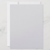 Blue Leaf Wedding Invitations Kaart (Achterkant)