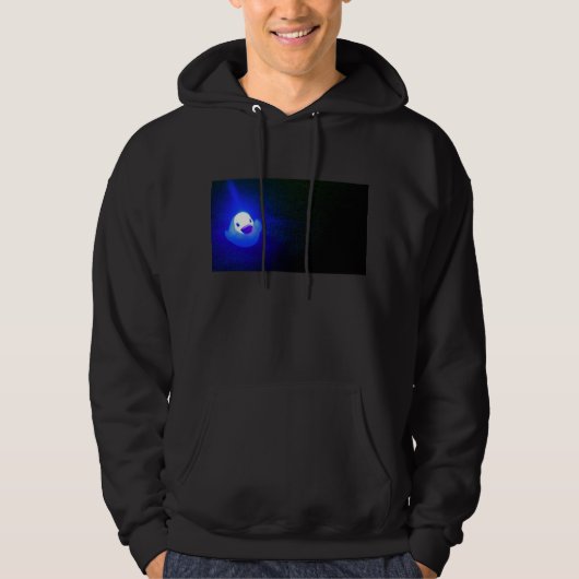 Blue LED Duckie Hoodie (Voorkant)