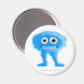 Blue Leggy Critter Magneet (Voorkant / Achterkant)