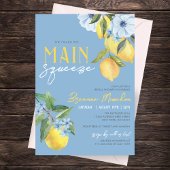 Blue Lemon vond haar Main Squeeze Bruidsdouche Kaart