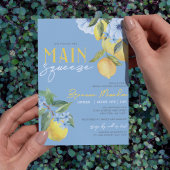 Blue Lemon vond haar Main Squeeze Bruidsdouche Kaart
