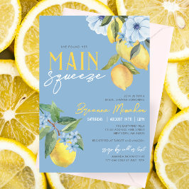 Blue Lemon vond haar Main Squeeze Bruidsdouche Kaart