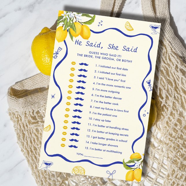 Blue Lemon Vrijgezellenfeest, zei hij dat ze een s (Creator heeft geüpload)