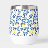 Blue Lemon Watercolor Thermal (Achterkant)