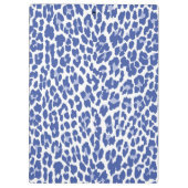 Blue Leopard Pattern Klembord (Achterkant)