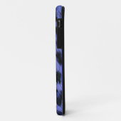 Blue Leopard Print iPhone 5 Hoesje (high res.) (Achterkant/links)