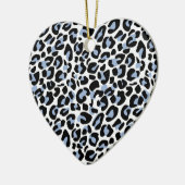 Blue Leopard Print Ornament (Links)