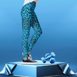 Blue Leopard Safari Print Leggings<br><div class="desc">Blue Safari luipaard print leggings zijn een gedurfde en modieuze keuze met een levendige groene achtergrond en een ingewikkeld luipaard print patroon. De unieke combinatie van de opvallende Blauwe kleur en de klassieke luipaardprint creëer is een boeiende versmelting van moderne en animalistische esthetiek. Deze leggings zijn veelzijdig, geschikt voor zowel...</div>