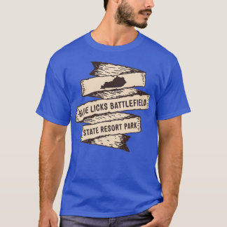 Blue Licens Battlefield State Park Kentucky KY Wil T-shirt