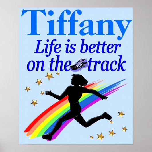 BLUE LIFE IS BETER OP HET POSTER OP MAAT (Voorkant)