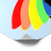 BLUE LIFE IS BETER OP HET POSTER OP MAAT (Hoek)