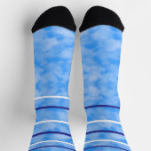 Blue & light blue socks sokken (Top)