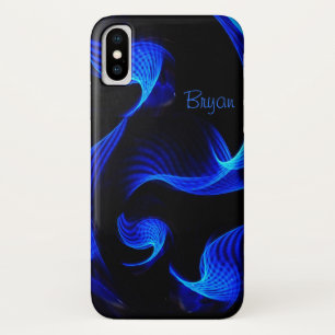Blue Light Extravaganza *Personaliseren* Case-Mate iPhone Case
