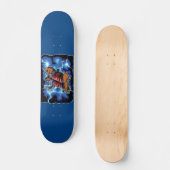 Blue Lighting Skateboard (Voorkant)