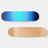 Blue Lightning Flash Persoonlijk Skateboard (Horizontaal)