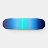 Blue Lightning Flash Persoonlijk Skateboard (Horizontaal)