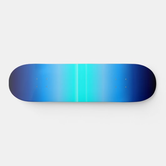 Blue Lightning Flash Persoonlijk Skateboard (Horizontaal)