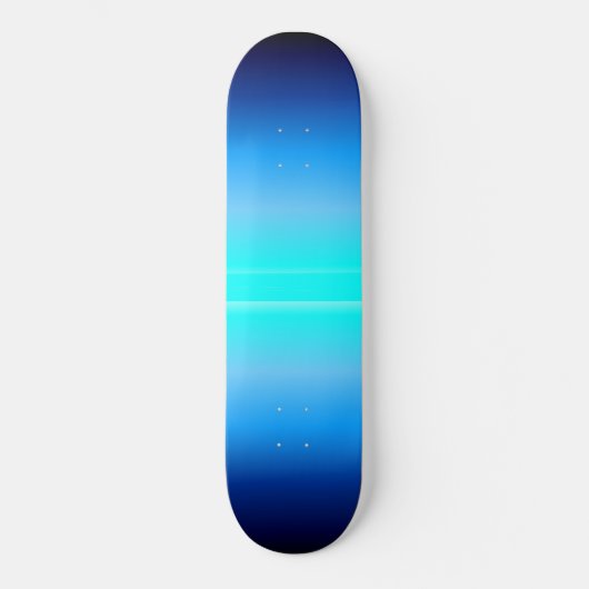 Blue Lightning Flash Persoonlijk Skateboard (Voorkant)