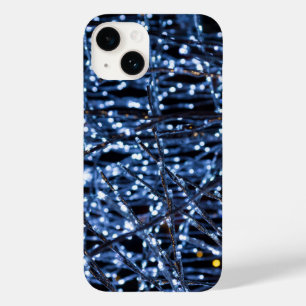 Blue Lights Abstracte iPhone Case