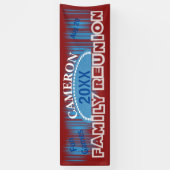 Blue Lights Familiereünie Spandoek (Verticaal)