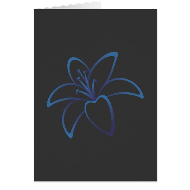 Blue Lily (Voorkant)