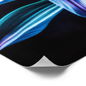 Blue Lily IV Poster (Hoek)