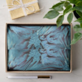 Blue Lily Pad Ocean Wave Girls Birthday Party Tissuepapier (Geschenk)