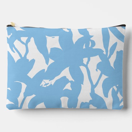 Blue Lily Silhouette Etui (Voorkant)