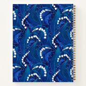 Blue Lily van de Vallei Dankbaarheid Journaal Notitieboek (Achterkant)