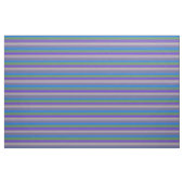 Blue, Lime & Magenta Retro Stripes Stof (Yard (91,4 cm))