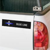 Blue Line Autoaufkleber / Blue Line Sticker (Op Truck)
