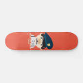"BLUE LINE BACON CREW" grappige politie Persoonlijk Skateboard (Horizontaal)