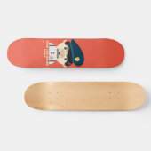 "BLUE LINE BACON CREW" grappige politie Persoonlijk Skateboard (Horizontaal)