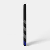 Blue Line  Betsy Ross Amerikaanse vlag Samsung Galaxy Hoesje (Linkerkant)