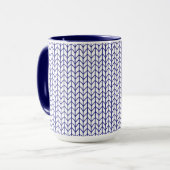 BLUE LINE BREI Navy Combo Mok (Voorkant links)
