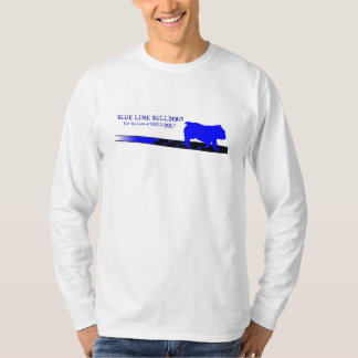 Blue Line Bulldogs LS T-shirt