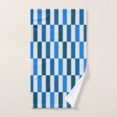 Blue Line Flow Bathroom Towel Set Bad Handdoek (Handdoek)