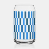 Blue Line Flow Can Glass  Blikvorm Glas (Achterkant)