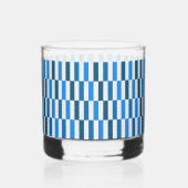 Blue Line Flow Rocks Glas (Links)